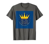 Rey del Tercer Tiempo - para Los Aficionados del F˙tbol Camiseta, Hombre, Asfalto, 3XL