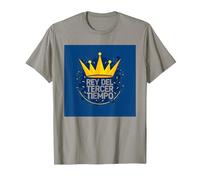 Rey del Tercer Tiempo - para Los Aficionados del F˙tbol Camiseta, Hombre, Pizarra, XXL