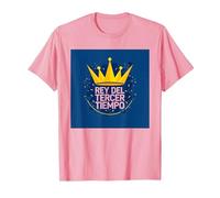 Rey del Tercer Tiempo - para Los Aficionados del F˙tbol Camiseta, Hombre, Rosado, XXL