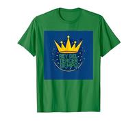 Rey del Tercer Tiempo - para Los Aficionados del F˙tbol Camiseta, Hombre, Verde Kelly, S