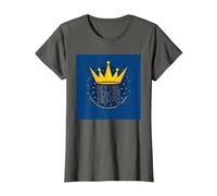 Rey del Tercer Tiempo - para Los Aficionados del F˙tbol Camiseta, Mujer, Asfalto, 3XL