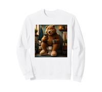 Rey del Trono Oso Humor del baño Inodoro Papá Divertido Sudadera