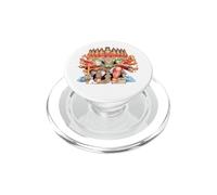 Rey Demonio Hindú Ravana PopSockets PopGrip para MagSafe