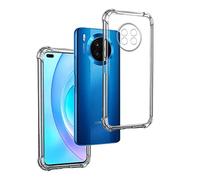 REY Funda Anti-Shock Gel Transparente para Honor 50 Lite - Honor X20, Ultra Fina 0,33mm, Esquinas Reforzadas, Silicona TPU de Alta Resistencia y Flexibilidad