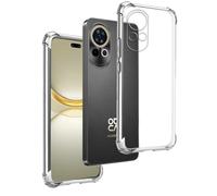 REY Funda Anti-Shock Gel Transparente para Huawei Nova 12 5G - Nova 13 5G, Ultra Fina 0,33mm, Esquinas Reforzadas, Silicona TPU de Alta Resistencia y Flexibilidad