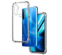 REY - Funda Anti-Shock Gel Transparente para OPPO REALME 5-5S - 5i - 6i - C3, Ultra Fina 0,33mm, Esquinas Reforzadas, Silicona TPU de Alta Resistencia y Flexibilidad