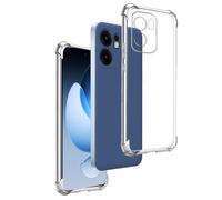 REY Funda Anti-Shock Gel Transparente para OPPO RENO13 F 4G/5G - RENO13 FS 5G, Ultra Fina 0,33mm, Esquinas Reforzadas, Silicona TPU de Alta Resistencia y Flexibilidad
