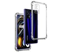 REY Funda Anti-Shock Gel Transparente para REALME GT 5G - REALME Q3 Pro 5G - GT Neo 2T - X7 MAX 5G, Ultra Fina 0,33mm, Esquinas Reforzadas, Silicona TPU de Alta Resistencia y Flexibilidad