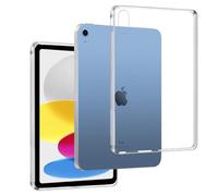REY Funda Carcasa Gel Transparente para Apple iPad 10ª Gen. 10,9" 2022 - iPad 11ª Gen. 11" 2025, Ultra Fina 0,33mm, Silicona TPU de Alta Resistencia y Flexibilidad