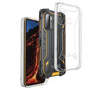 REY Funda Carcasa Gel Transparente para CUBOT King Kong 5, Ultra Fina 0,33mm, Silicona TPU de Alta Resistencia y Flexibilidad