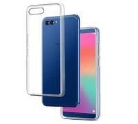REY Funda Carcasa Gel Transparente para Huawei Honor V10 / View 10, Ultra Fina 0,33mm, Silicona TPU de Alta Resistencia y Flexibilidad