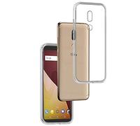 REY Funda Carcasa Gel Transparente para WIKO View Prime, Ultra Fina 0,33mm, Silicona TPU de Alta Resistencia y Flexibilidad