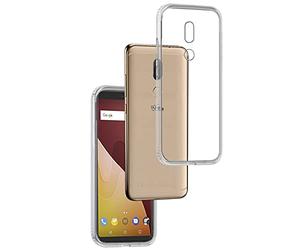 REY Funda Carcasa Gel Transparente para WIKO View Prime, Ultra Fina 0,33mm, Silicona TPU de Alta Resistencia y Flexibilidad