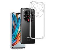 REY Funda Carcasa Gel Transparente para ZTE Nubia Focus 2, Ultra Fina 0,33mm, Silicona TPU de Alta Resistencia y Flexibilidad