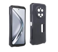 REY Funda Carcasa para DOOGEE V40 Pro, Anti-Deslizante Negra, Elegante y Ligera, TPU Flexible Premium