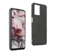 REY Funda Carcasa para HMD Pulse 4G - Pulse Pro 4G - Pulse+ 4G, Anti-Deslizante Negra, Elegante y Ligera, TPU Flexible Premium