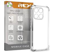 REY Funda para Motorola Moto Stylus 5G 2025 - Edge 60 Stylus, Anti-Shock Ecológica y Transparente, Ultra Fina 0,33mm, Esquinas Reforzadas, Silicona TPU Reciclado de Alta Resistencia y Flexibilidad