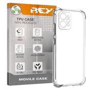 REY Funda para OPPO REALME P4 Power, Anti-Shock Ecológica y Transparente, Ultra Fina 0,33mm, Esquinas Reforzadas, Silicona TPU Reciclado de Alta Resistencia y Flexibilidad