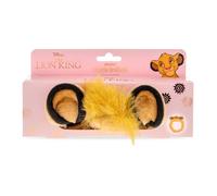MAD Beauty - Diadema Felpa Lion King Simba | Ideal para Maquillaje y Rutina Facial | Diseño Divertido Simba | Mantén tu Cabello Apartado, Naranja, 1 unidad