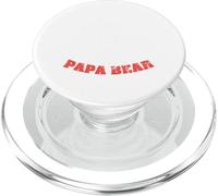 Rey Papá Oso Cool Animal Rey Padre Padre PopSockets PopGrip para MagSafe