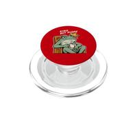 Rey Pero Solo - Meme Divertido del Rey Rana Triste PopSockets PopGrip para MagSafe