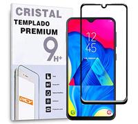 REY Protector de Pantalla 3D para Samsung Galaxy M10 - Galaxy A10, Negro, Premium, Protección Completa, 3D / 4D / 5D
