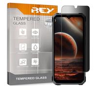REY Protector de Pantalla Antiespía para BLACKVIEW BV6200 Plus - BV8200, Cristal Vidrio Templado Premium