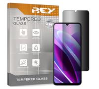 REY Protector de Pantalla Antiespía para BLACKVIEW Wave 10, Cristal Vidrio Templado Premium