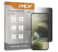 REY Protector de Pantalla Antiespía para Motorola Moto G67 - G77 - G87, Cristal Vidrio Templado Premium