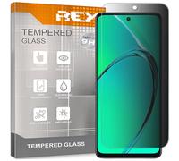 REY Protector de Pantalla Antiespía para OPPO A60 4G - A40 4G - A40M 4G - A3 4G/5G - REALME P1 5G - REALME 12+ 5G - A60 4G/5G - REALME C75 - REALME C75X, Cristal Vidrio Templado Premium