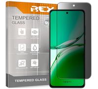 REY Protector de Pantalla Antiespía para OPPO RENO12 F 4G/5G - RENO12 FS 5G - REALME GT 7 Pro, Cristal Vidrio Templado Premium