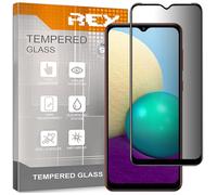 REY Protector de Pantalla Antiespía para Samsung Galaxy A02/A02s/M02/M02s, Cristal Vidrio Templado Premium