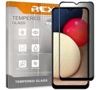 REY Protector de Pantalla Antiespía para Samsung Galaxy A12 - Galaxy M12, Cristal Vidrio Templado Premium