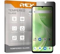 REY Protector de Pantalla Antiespía para UMIDIGI G9 5G - G9A - G9C - G9T, Cristal Vidrio Templado Premium