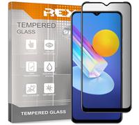 REY Protector de Pantalla Antiespía para Vivo Y72 5G - Y52 5G - Y17s - Y22s - Y33s 4G - Y21 - Y21s, Cristal Vidrio Templado Premium