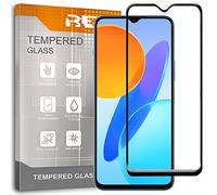 REY Protector de Pantalla Curvo para Honor X8 5G - Honor 70 Lite - Honor X6 4G - Honor X6 5G, Negro, Cristal Vidrio Templado Premium, 3D / 4D / 5D, Anti Roturas
