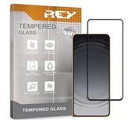 REY Protector de Pantalla Curvo para OPPO Find N6, Negro, Cristal Vidrio Templado Premium, 3D / 4D / 5D, Anti Roturas