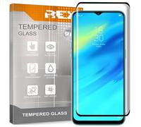 REY Protector de Pantalla Curvo para OPPO REALME 11 - OPPO REALME 11 Pro - OPPO REALME 11 Pro+, Negro, Cristal Vidrio Templado Premium, 3D / 4D / 5D, Anti Roturas
