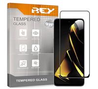REY Protector de Pantalla Curvo para ZTE Nubia Neo 2 5G - Focus Pro 5G - Neo 3 - Neo 3 GT, Negro, Cristal Vidrio Templado Premium, 3D / 4D / 5D, Anti Roturas