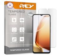 REY Protector de Pantalla para BLACKVIEW Wave 9C, Cristal con Doble Protección UV, Vidrio Templado Premium 9H+