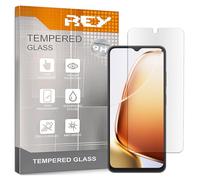 REY Protector de Pantalla para BLACKVIEW Wave 9C, Cristal Vidrio Templado Premium