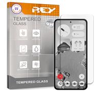 REY Protector de Pantalla para CMF Phone 2, Cristal con Doble Protección UV, Vidrio Templado Premium 9H+