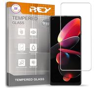 REY Protector de Pantalla para CUBOT MAX 3 - KINGKONG X PRO, Cristal con Doble Protección UV, Vidrio Templado Premium 9H+