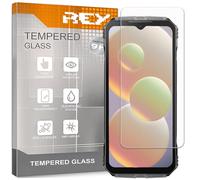 REY Protector de Pantalla para DOOGEE S200 - FIRE 6 - FIRE 6 POWER, Cristal Vidrio Templado Premium