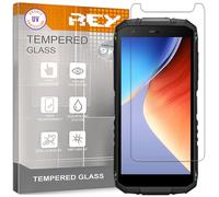 REY Protector de Pantalla para DOOGEE S41 Plus - S41 MAX - S41 Pro - S41T, Cristal con Doble Protección UV, Vidrio Templado Premium 9H+
