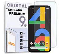 REY Protector de Pantalla para Google Pixel 4A 4G, Cristal Vidrio Templado Premium