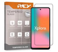 REY Protector de Pantalla para HMD FUSION X1, Cristal Vidrio Templado Premium