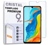 REY Protector de Pantalla para Huawei P30 Lite - Huawei P30 Lite 2020 New Edition, Cristal Vidrio Templado Premium