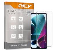 REY Protector de Pantalla para Motorola Moto G06 - G06 Power, Cristal Vidrio Templado Premium