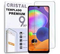 REY Protector de Pantalla para Samsung Galaxy A31, Cristal Vidrio Templado Premium